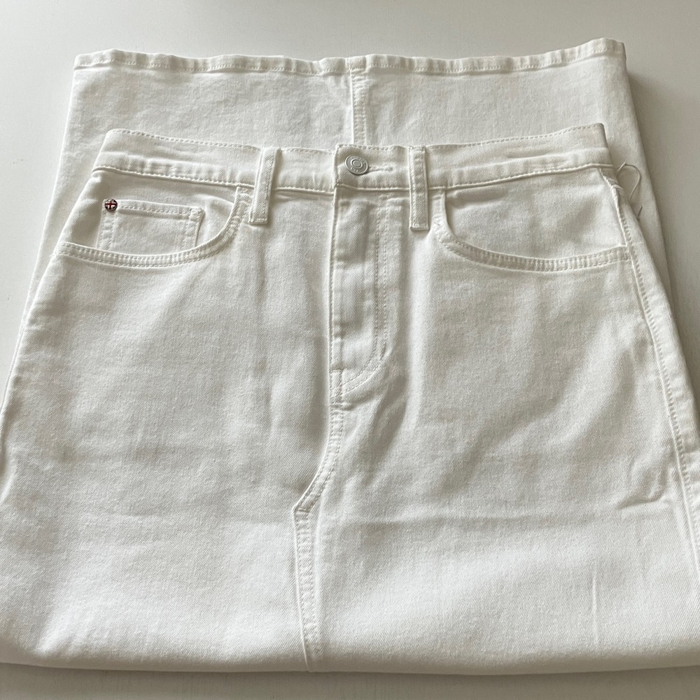 Hudson Jeans Denim Midi Skirt (Size 27) NWT - Picture 5 of 12